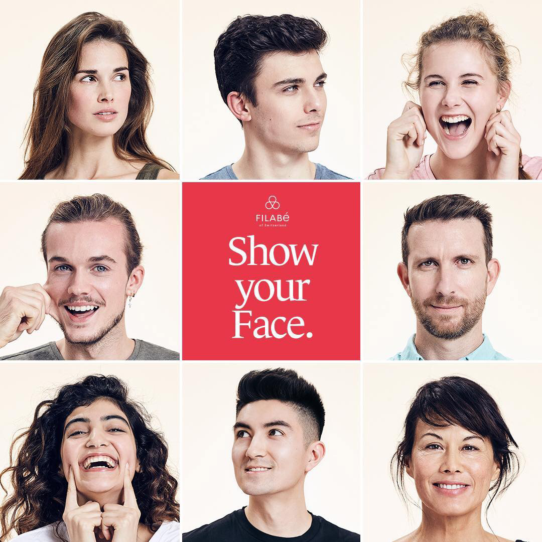Filabe Gesichtspflege Kampagne fotografiert von Franco Tettamanti