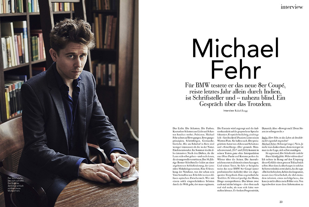 Michael Fehr SI Style Editorial by Franco Tettamanti